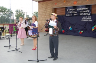 II Międzynarodowy Festiwal Ludowy Łączy Nas Kultura - Łopiennik Górny - 12.07.2015 r