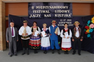 II Międzynarodowy Festiwal Ludowy Łączy Nas Kultura - Łopiennik Górny - 12.07.2015 r
