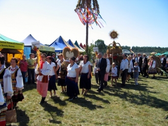 Powiatowe Święto Plonów w Siennicy Nadolnej - 8.09.2013 r.