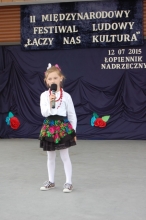 II Międzynarodowy Festiwal Ludowy Łączy Nas Kultura - Łopiennik Górny - 12.07.2015 r