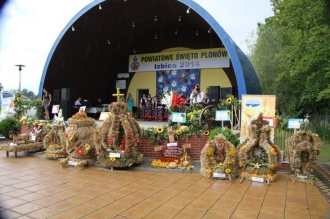 Dożynki Powiatowe w Izbicy 17.8.2014 r.