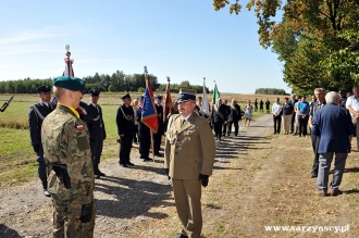 Odsłonięcie pomnika Jana Czuby - Krasnystaw - 18.09.2015 r.
