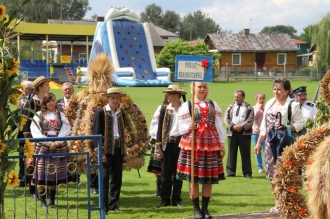 Dożynki Powiatowe w Izbicy 17.8.2014 r.
