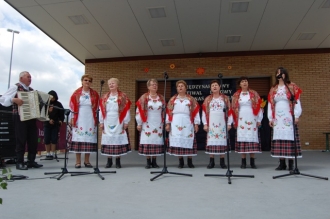 II Międzynarodowy Festiwal Ludowy Łączy Nas Kultura - Łopiennik Górny - 12.07.2015 r