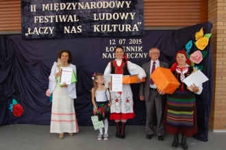 II Międzynarodowy Festiwal Ludowy Łączy Nas Kultura - Łopiennik Górny - 12.07.2015 r