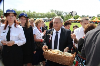 Dożynki Powiatowe w Izbicy 17.8.2014 r.