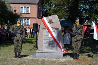 Odsłonięcie pomnika Jana Czuby - Krasnystaw - 18.09.2015 r.