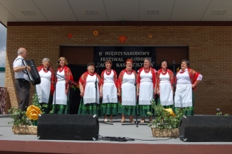 II Międzynarodowy Festiwal Ludowy Łączy Nas Kultura - Łopiennik Górny - 12.07.2015 r
