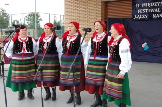 II Międzynarodowy Festiwal Ludowy Łączy Nas Kultura - Łopiennik Górny - 12.07.2015 r