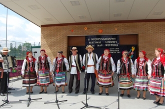 II Międzynarodowy Festiwal Ludowy Łączy Nas Kultura - Łopiennik Górny - 12.07.2015 r