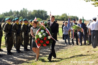 Odsłonięcie pomnika Jana Czuby - Krasnystaw - 18.09.2015 r.