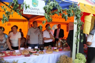 Dożynki Powiatowe w Izbicy 17.8.2014 r.