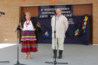 II Międzynarodowy Festiwal Ludowy Łączy Nas Kultura - Łopiennik Górny - 12.07.2015 r