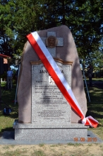 Odsłonięcie pomnika Jana Czuby - Krasnystaw - 18.09.2015 r.