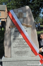 Odsłonięcie pomnika Jana Czuby - Krasnystaw - 18.09.2015 r.