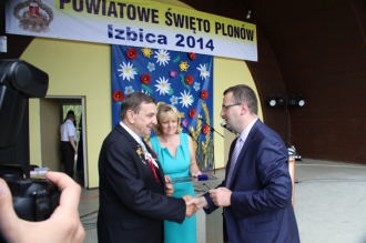 Dożynki Powiatowe w Izbicy 17.8.2014 r.
