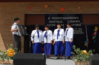 II Międzynarodowy Festiwal Ludowy Łączy Nas Kultura - Łopiennik Górny - 12.07.2015 r