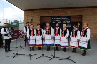 II Międzynarodowy Festiwal Ludowy Łączy Nas Kultura - Łopiennik Górny - 12.07.2015 r