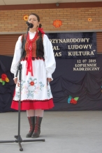 II Międzynarodowy Festiwal Ludowy Łączy Nas Kultura - Łopiennik Górny - 12.07.2015 r