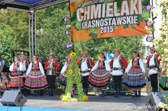 Korowód Chmielakowy oraz Konkurs Piw - Krasnystaw - 23.08.2015 r.