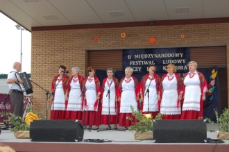 II Międzynarodowy Festiwal Ludowy Łączy Nas Kultura - Łopiennik Górny - 12.07.2015 r