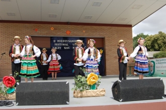II Międzynarodowy Festiwal Ludowy Łączy Nas Kultura - Łopiennik Górny - 12.07.2015 r