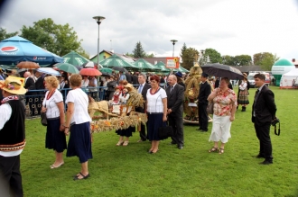 Dożynki Powiatowe w Izbicy 17.8.2014 r.