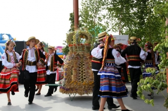 Dożynki Powiatowe - Łopiennik Górny - 16.08.2015 r.