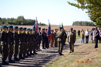 Odsłonięcie pomnika Jana Czuby - Krasnystaw - 18.09.2015 r.
