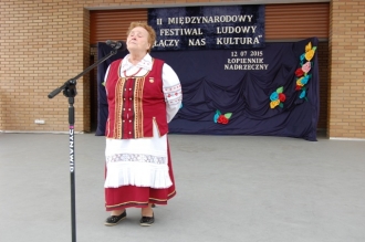 II Międzynarodowy Festiwal Ludowy Łączy Nas Kultura - Łopiennik Górny - 12.07.2015 r