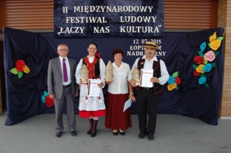 II Międzynarodowy Festiwal Ludowy Łączy Nas Kultura - Łopiennik Górny - 12.07.2015 r